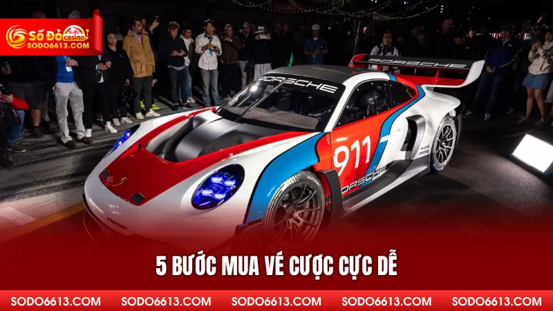 5 bước mua vé cược cực dễ