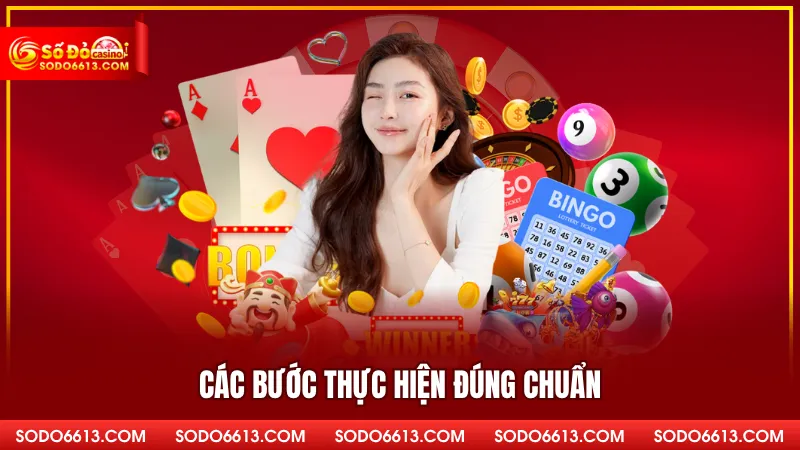 Các bước thực hiện đúng chuẩn