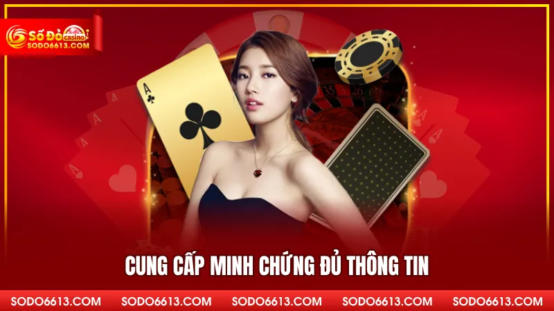 Cung cấp minh chứng đủ thông tin