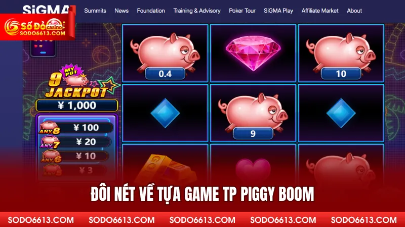 Đôi nét về tựa game TP Piggy Boom