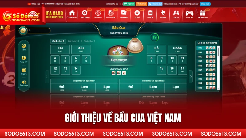 Giới thiệu về Bầu Cua Việt Nam