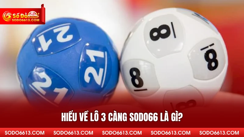 Hiểu về lô 3 càng Sodo66 là gì?