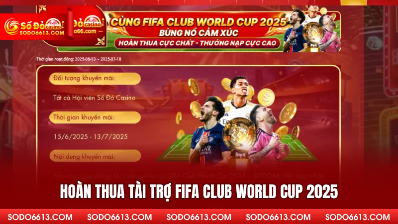 Hoàn thua tài trợ FIFA Club World Cup 2025