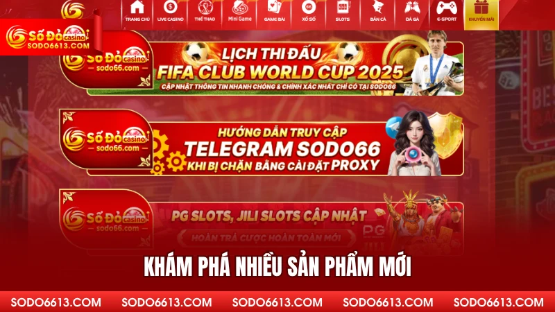 Khám phá nhiều sản phẩm mới