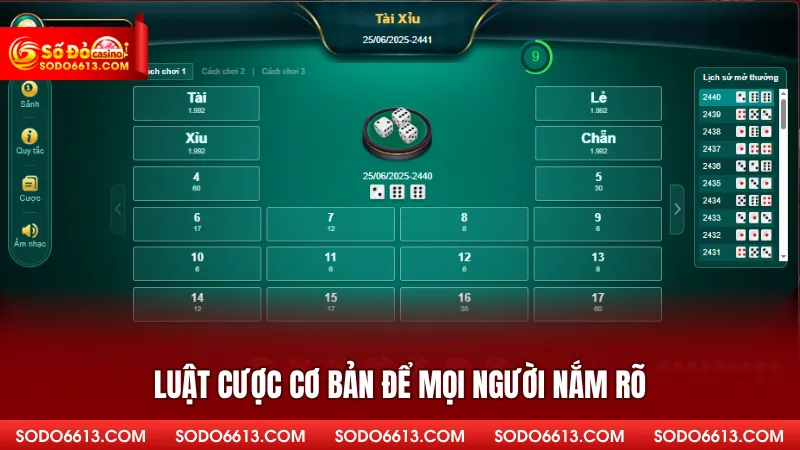 Luật cược cơ bản để mọi người nắm rõ