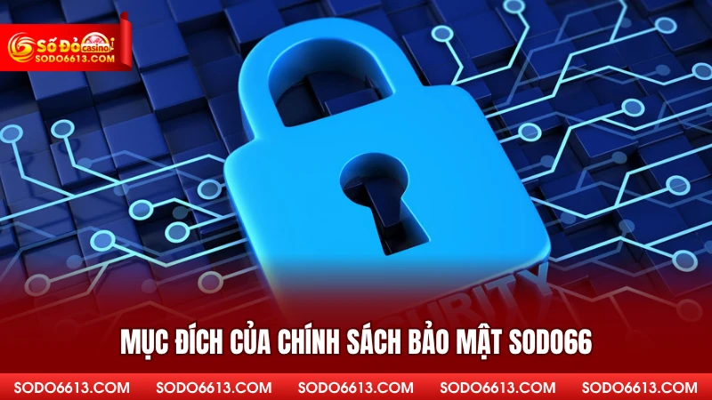 Mục đích của chính sách bảo mật sodo66