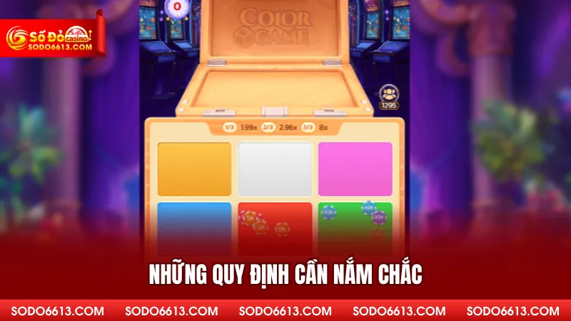 Những quy định cần nắm chắc