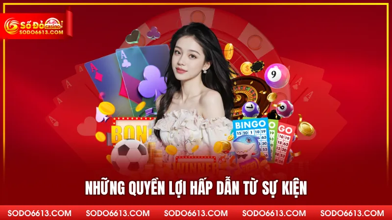 Những quyền lợi hấp dẫn từ sự kiện