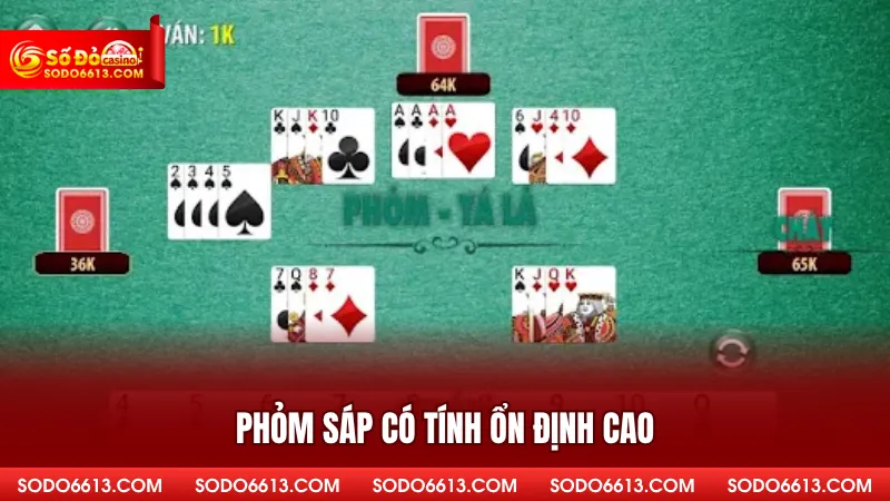 Phỏm sáp có tính ổn định cao