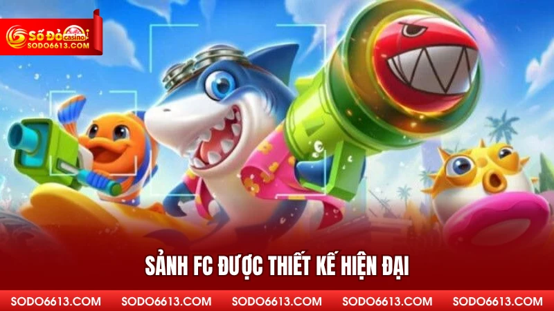 Sảnh FC được thiết kế hiện đại