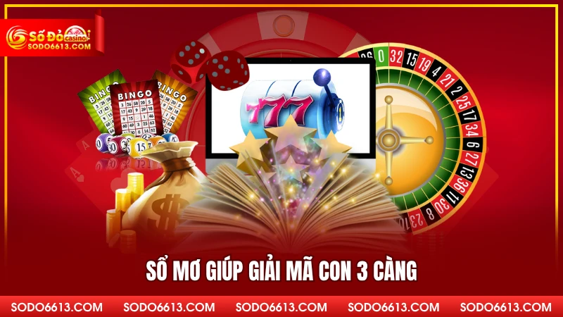 Sổ mơ giúp giải mã con 3 càng