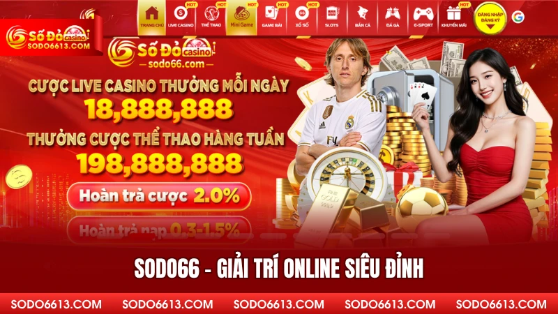 sodo66 - Giải trí online siêu đỉnh