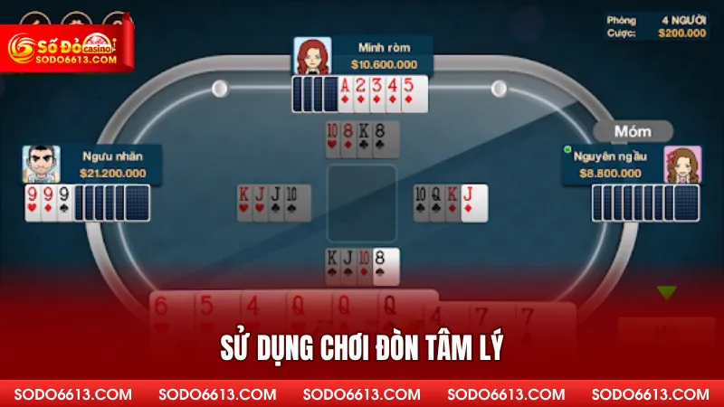 Sử dụng chơi đòn tâm lý