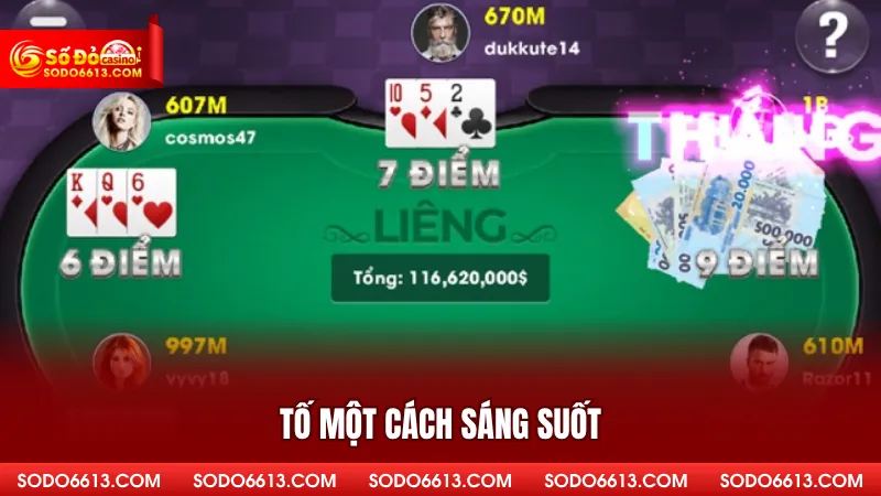 Tố một cách sáng suốt