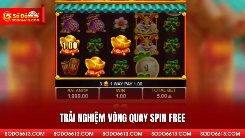 Trải nghiệm vòng quay Spin Free