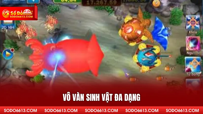 Vô vàn sinh vật đa dạng